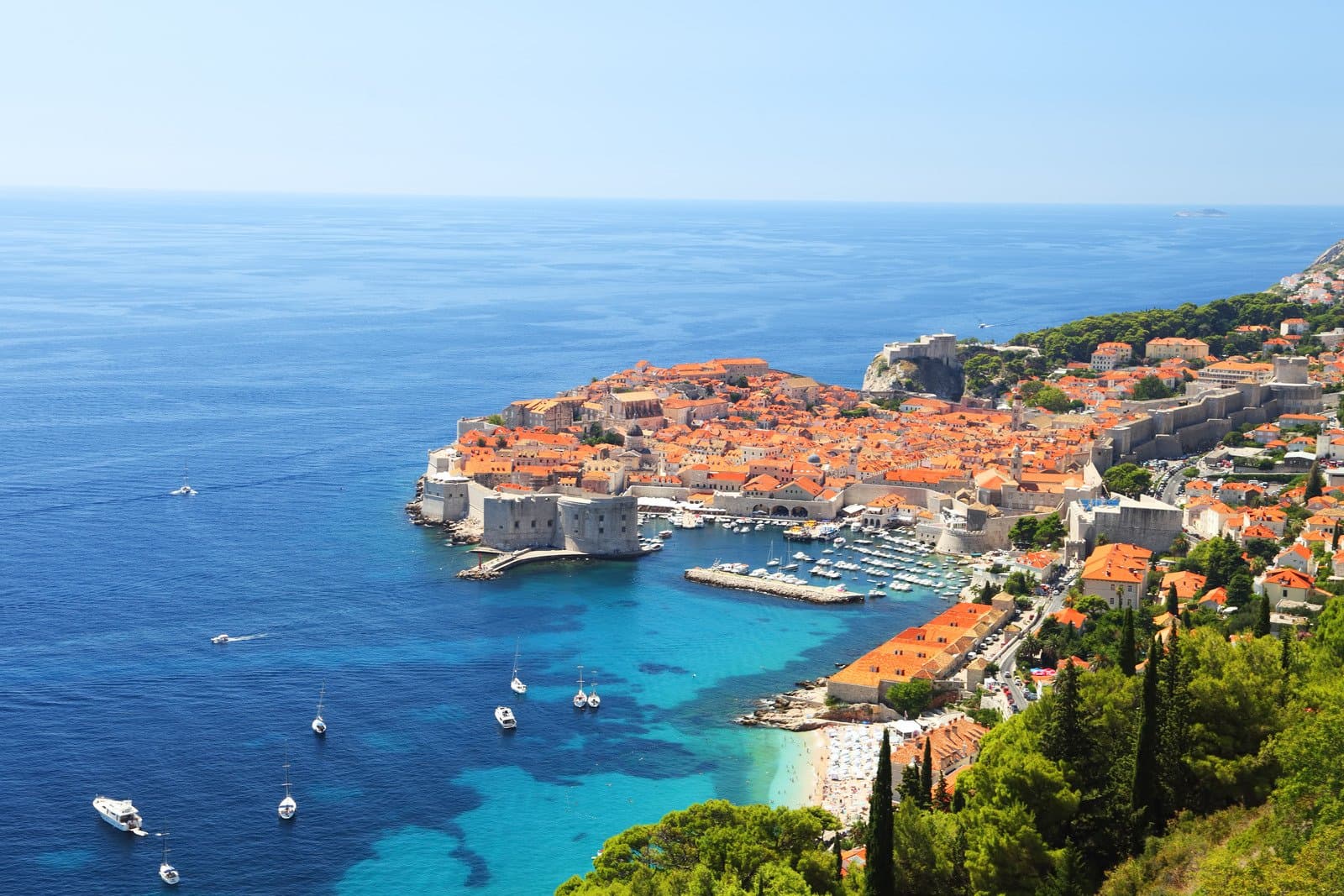 Split i Trogir: Wycieczka do Dubrownika z przewodnikiem
