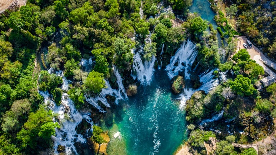 Split i Trogir: Wycieczka do Bośni i Hercegowiny – Mostar + wodospady Kravica