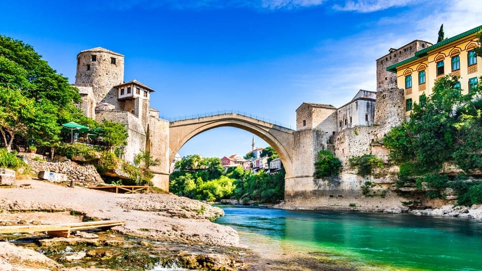 Split i Trogir: Wycieczka do Bośni i Hercegowiny – Mostar + wodospady Kravica