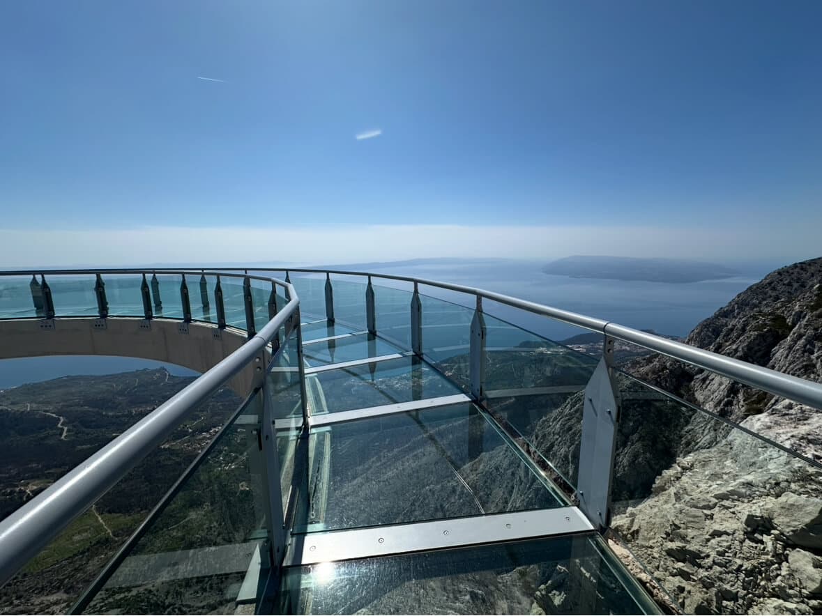 Skywalk - Grupowa wycieczka z polskim przewodnikiem (szklany taras Biokovo)
